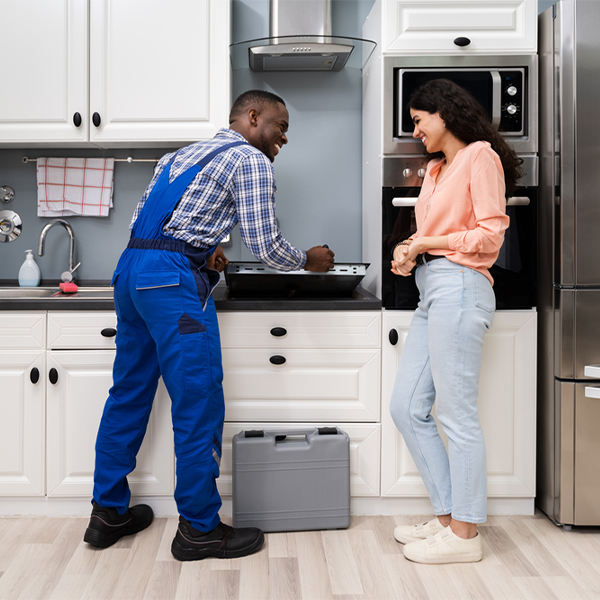 what kind of warranty do you offer on your cooktop repair services in Garland City